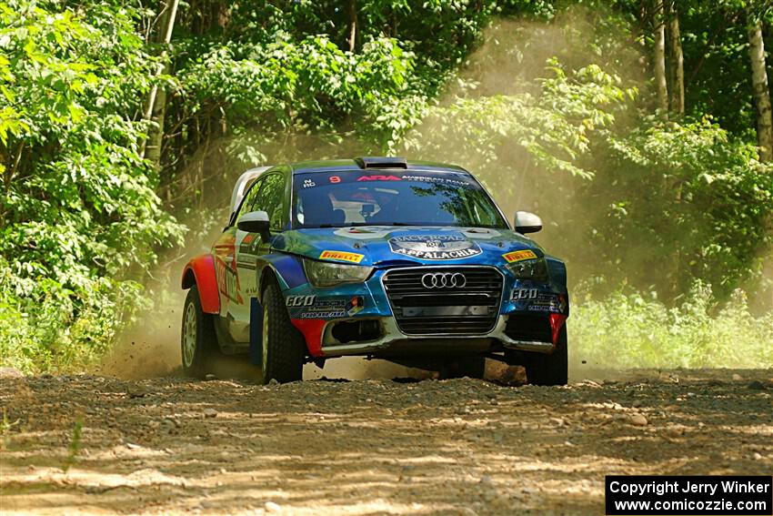 Roberto Yglesias / David Ma Audi A1 Maxx Rally on SS5, Steamboat I.