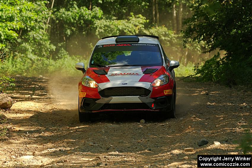 Madelyn Tabor / Sophia McKee Ford Fiesta Rally3 on SS5, Steamboat I.