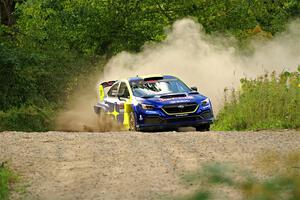 Brandon Semenuk / Keaton Williams Subaru WRX ARA25 on SS7, Refuge II.