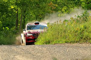 Conner Martell / Alex Gelsomino Skoda Fabia RS Rally2 on SS7, Refuge II.