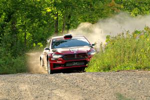 Conner Martell / Alex Gelsomino Skoda Fabia RS Rally2 on SS7, Refuge II.