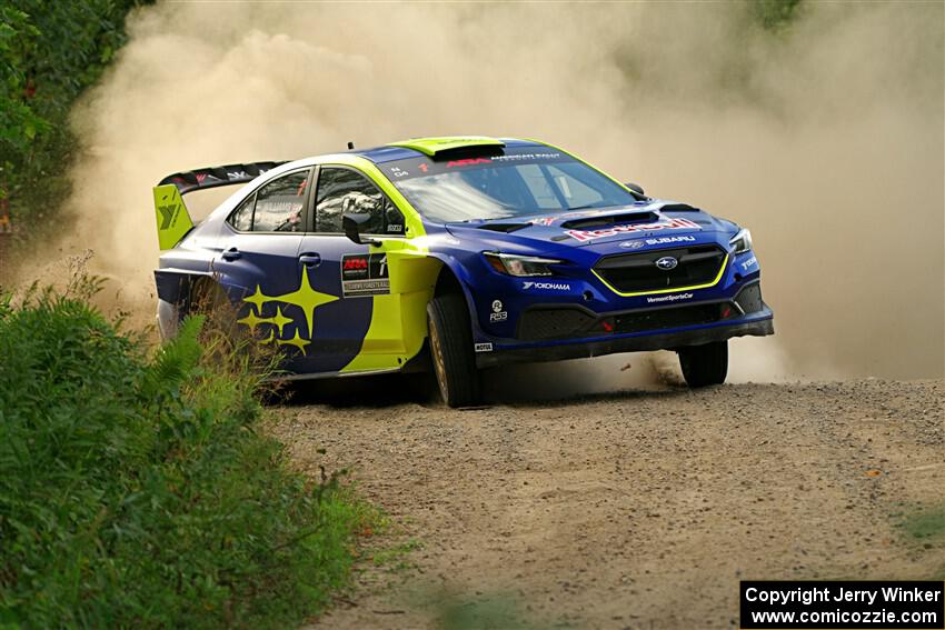 Brandon Semenuk / Keaton Williams Subaru WRX ARA25 on SS7, Refuge II.