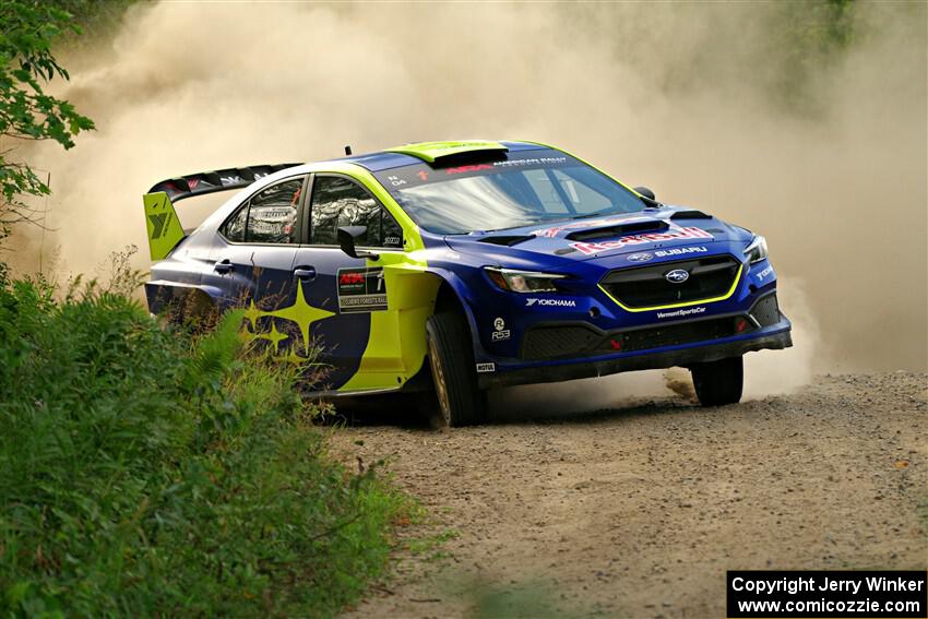 Brandon Semenuk / Keaton Williams Subaru WRX ARA25 on SS7, Refuge II.