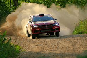 Conner Martell / Alex Gelsomino Skoda Fabia RS Rally2 on SS7, Refuge II.