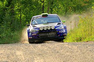 Patrick Gruszka / John Hall Hyundai i20 R5 on SS7, Refuge II.