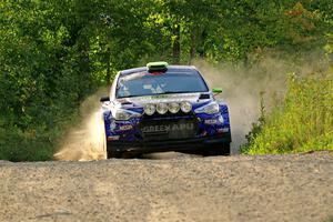 Patrick Gruszka / John Hall Hyundai i20 R5 on SS7, Refuge II.
