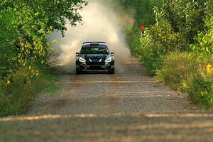 Javier Olivares / K.J. Miller Ford Fiesta Rally2 on SS7, Refuge II.