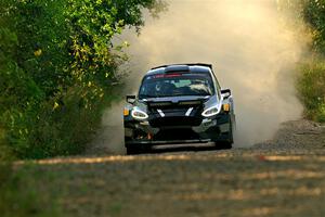 Javier Olivares / K.J. Miller Ford Fiesta Rally2 on SS7, Refuge II.