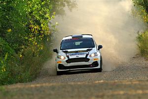 Georgie Megennis / Michael Szewczyk Ford Fiesta Rally3 on SS7, Refuge II.