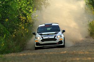 Georgie Megennis / Michael Szewczyk Ford Fiesta Rally3 on SS7, Refuge II.