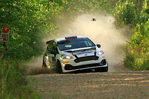 Georgie Megennis / Michael Szewczyk Ford Fiesta Rally3 on SS7, Refuge II.