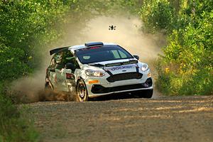 Georgie Megennis / Michael Szewczyk Ford Fiesta Rally3 on SS7, Refuge II.