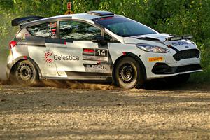 Georgie Megennis / Michael Szewczyk Ford Fiesta Rally3 on SS7, Refuge II.