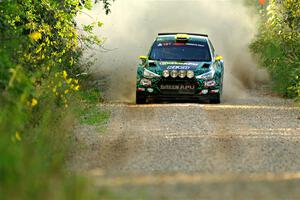 Alastair Scully / Stefan Trajkov Hyundai i20 R5 on SS7, Refuge II.