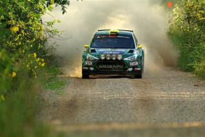 Alastair Scully / Stefan Trajkov Hyundai i20 R5 on SS7, Refuge II.