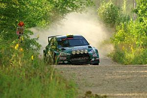Alastair Scully / Stefan Trajkov Hyundai i20 R5 on SS7, Refuge II.
