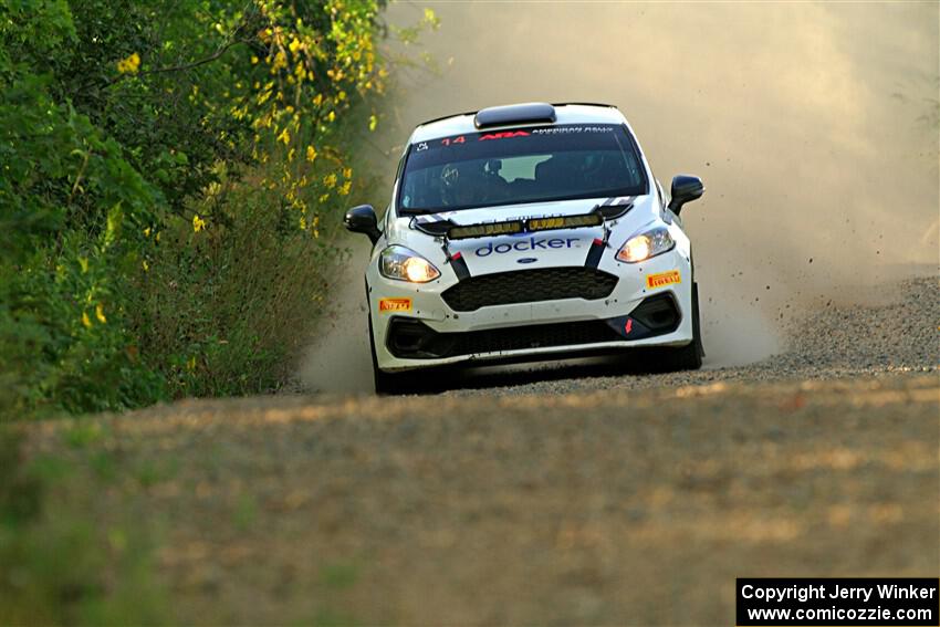 Georgie Megennis / Michael Szewczyk Ford Fiesta Rally3 on SS7, Refuge II.