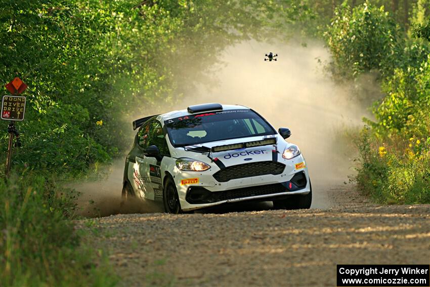 Georgie Megennis / Michael Szewczyk Ford Fiesta Rally3 on SS7, Refuge II.