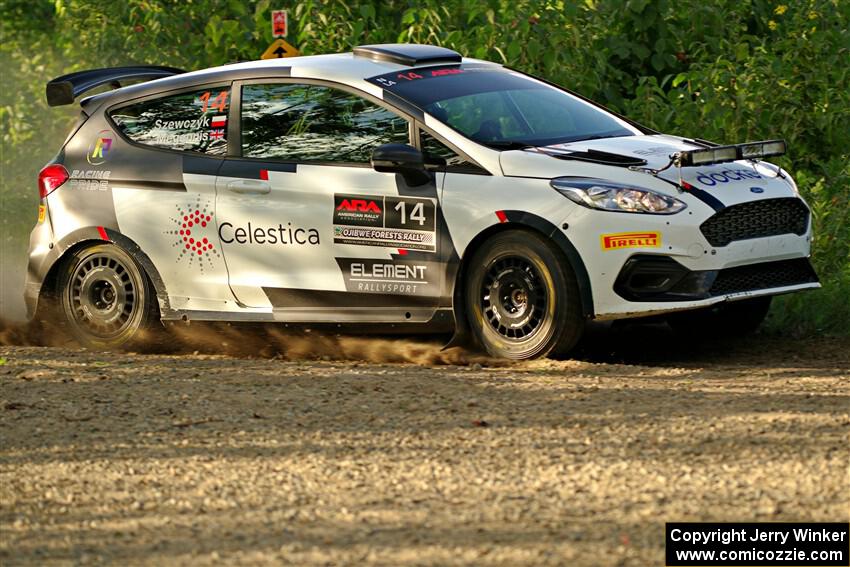 Georgie Megennis / Michael Szewczyk Ford Fiesta Rally3 on SS7, Refuge II.