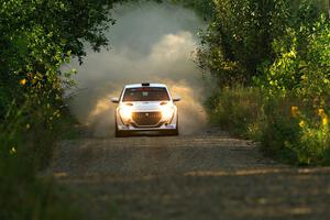 Sean Donnelly / Zach Pfeil Peugeot 208 Rally4 on SS7, Refuge II.