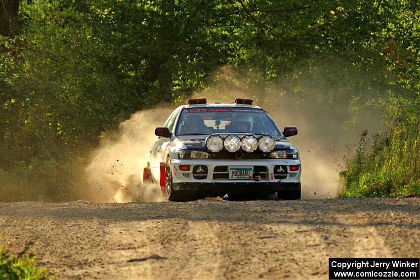 Aidan Hicks / John Hicks Subaru Impreza Wagon on SS7, Refuge II.