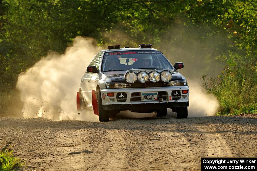 Aidan Hicks / John Hicks Subaru Impreza Wagon on SS7, Refuge II.