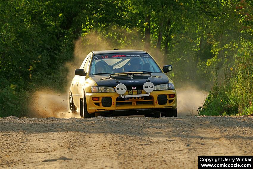 Steve Gingras / Katie Gingras Subaru Impreza on SS7, Refuge II.
