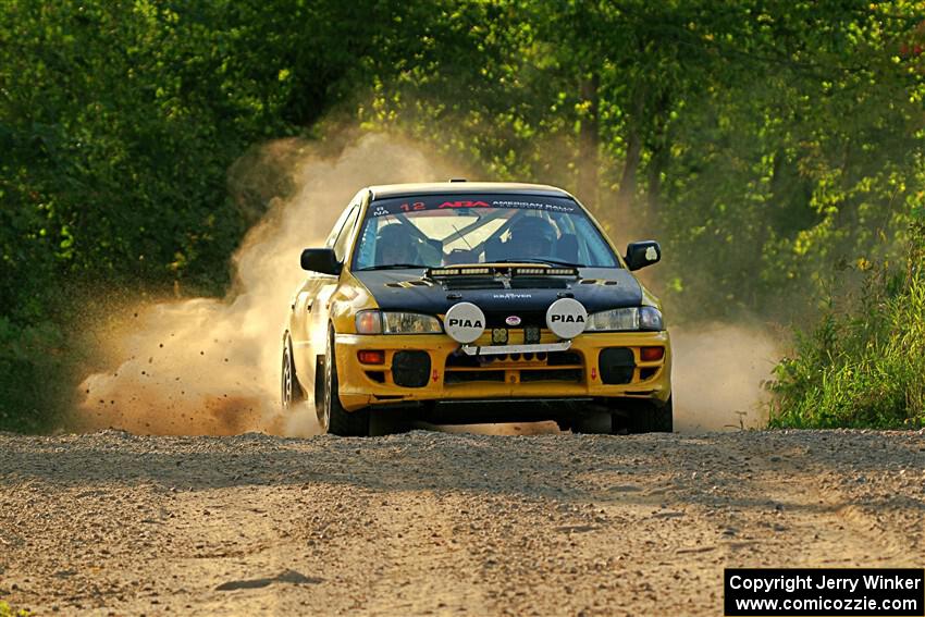 Steve Gingras / Katie Gingras Subaru Impreza on SS7, Refuge II.