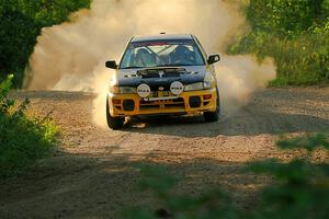 Steve Gingras / Katie Gingras Subaru Impreza on SS7, Refuge II.