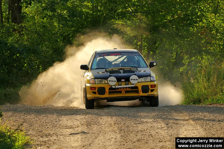 Steve Gingras / Katie Gingras Subaru Impreza on SS7, Refuge II.