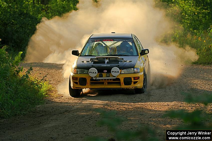 Steve Gingras / Katie Gingras Subaru Impreza on SS7, Refuge II.