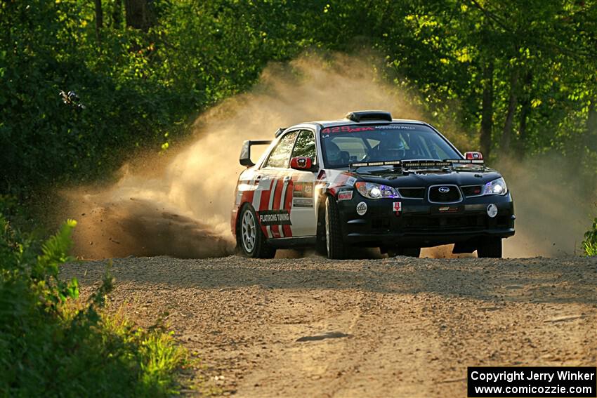 Scott Crouch / Elizabeth Crouch Subaru WRX on SS7, Refuge II.