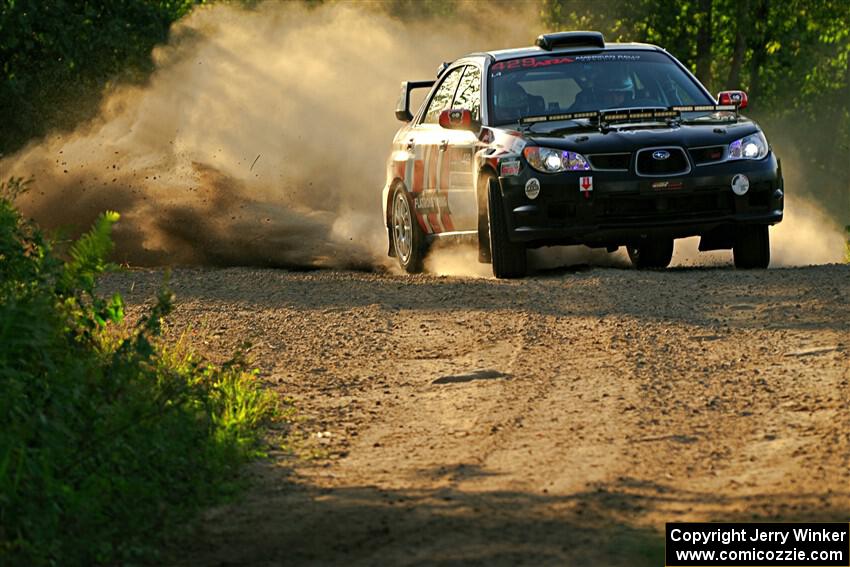 Scott Crouch / Elizabeth Crouch Subaru WRX on SS7, Refuge II.