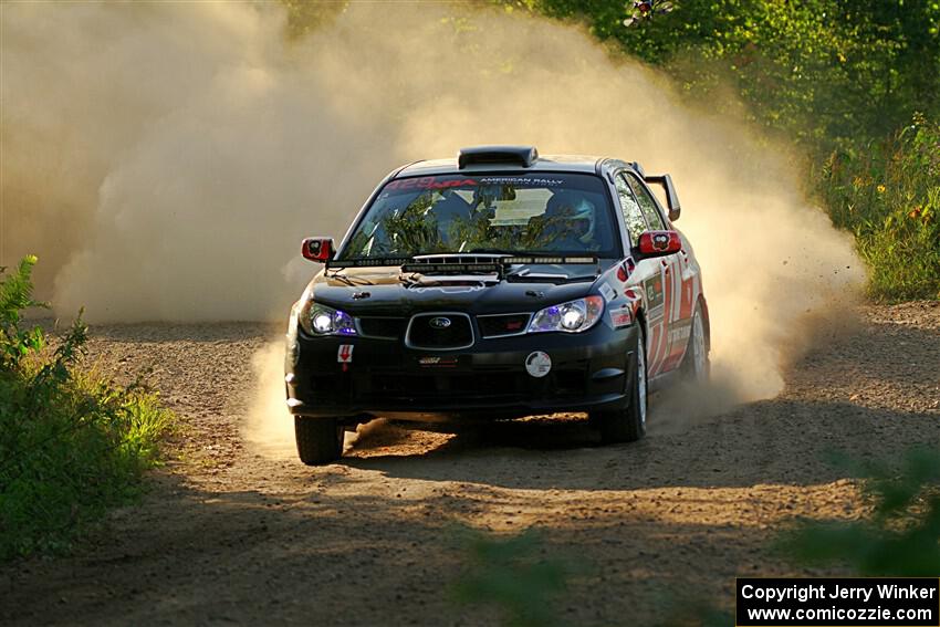 Scott Crouch / Elizabeth Crouch Subaru WRX on SS7, Refuge II.