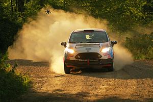 Henry Tabor / Dylan Hooker Ford Fiesta ST on SS7, Refuge II.