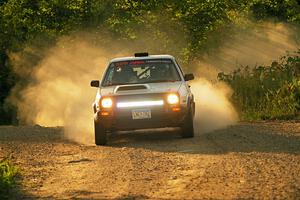 Josh Nykanen / Corey Morris VW GTI on SS7, Refuge II.