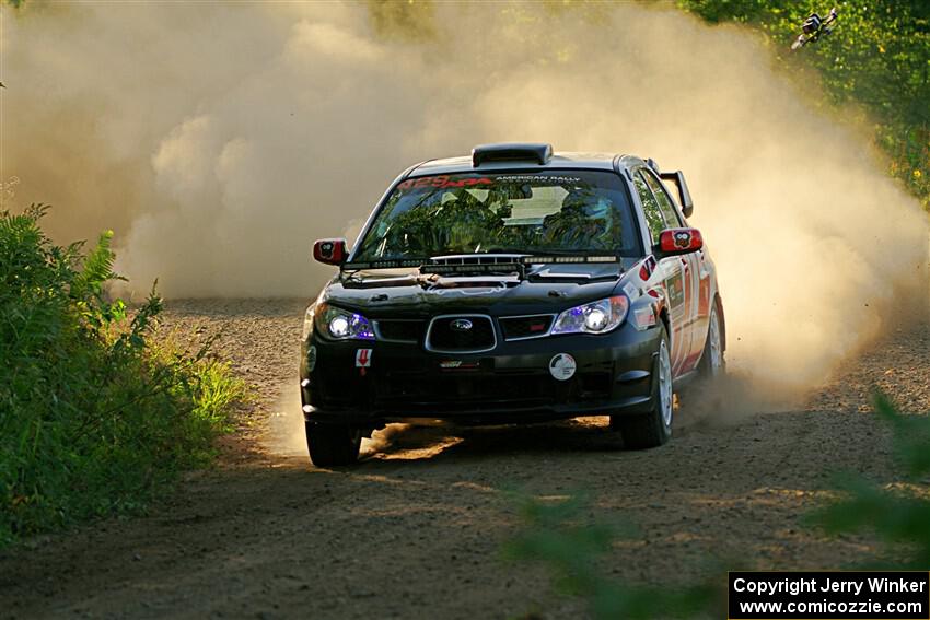 Scott Crouch / Elizabeth Crouch Subaru WRX on SS7, Refuge II.