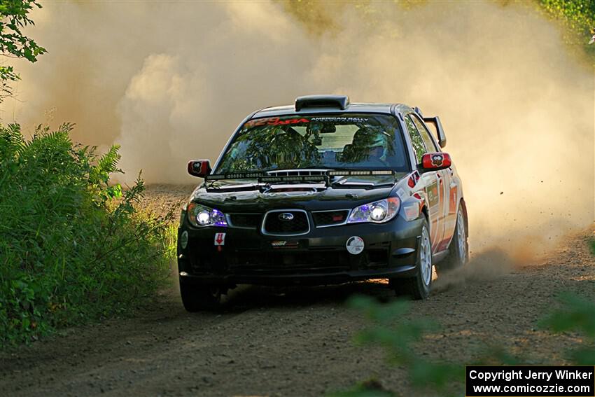 Scott Crouch / Elizabeth Crouch Subaru WRX on SS7, Refuge II.