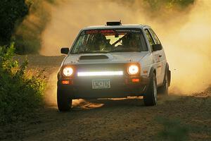 Josh Nykanen / Corey Morris VW GTI on SS7, Refuge II.