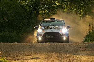 Mark Tabor / Kathryn Hansen Ford Fiesta ST on SS7, Refuge II.