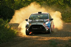 Mark Tabor / Kathryn Hansen Ford Fiesta ST on SS7, Refuge II.