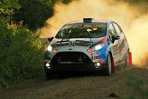 Mark Tabor / Kathryn Hansen Ford Fiesta ST on SS7, Refuge II.
