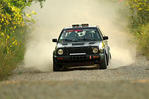 Andy Cowan / John Vinti VW Jetta VR6 on SS7, Refuge II.