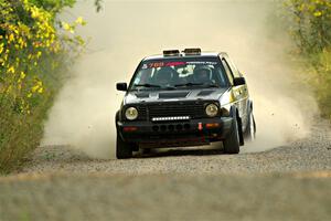 Andy Cowan / John Vinti VW Jetta VR6 on SS7, Refuge II.