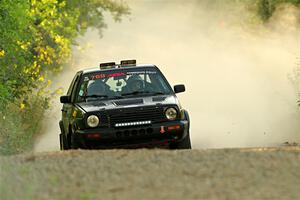 Andy Cowan / John Vinti VW Jetta VR6 on SS7, Refuge II.