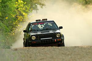 Andy Cowan / John Vinti VW Jetta VR6 on SS7, Refuge II.