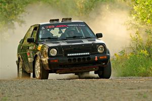 Andy Cowan / John Vinti VW Jetta VR6 on SS7, Refuge II.