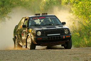 Andy Cowan / John Vinti VW Jetta VR6 on SS7, Refuge II.