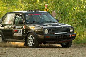 Andy Cowan / John Vinti VW Jetta VR6 on SS7, Refuge II.
