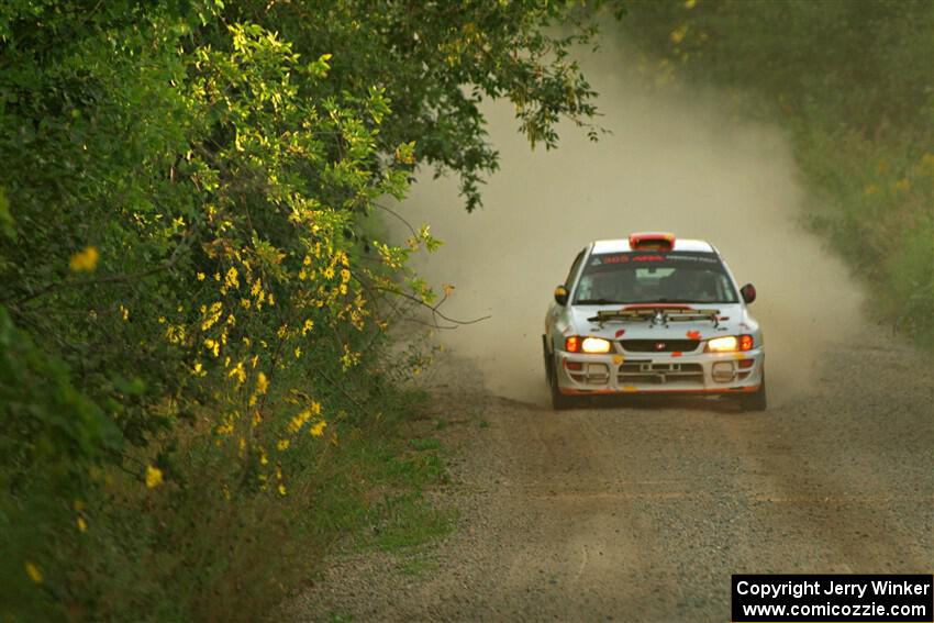 Richard Donovan / Greg Donovan Subaru Impreza on SS7, Refuge II.
